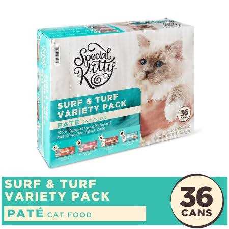 Surf & Turf Variety Pack Pate Cat Food F663159