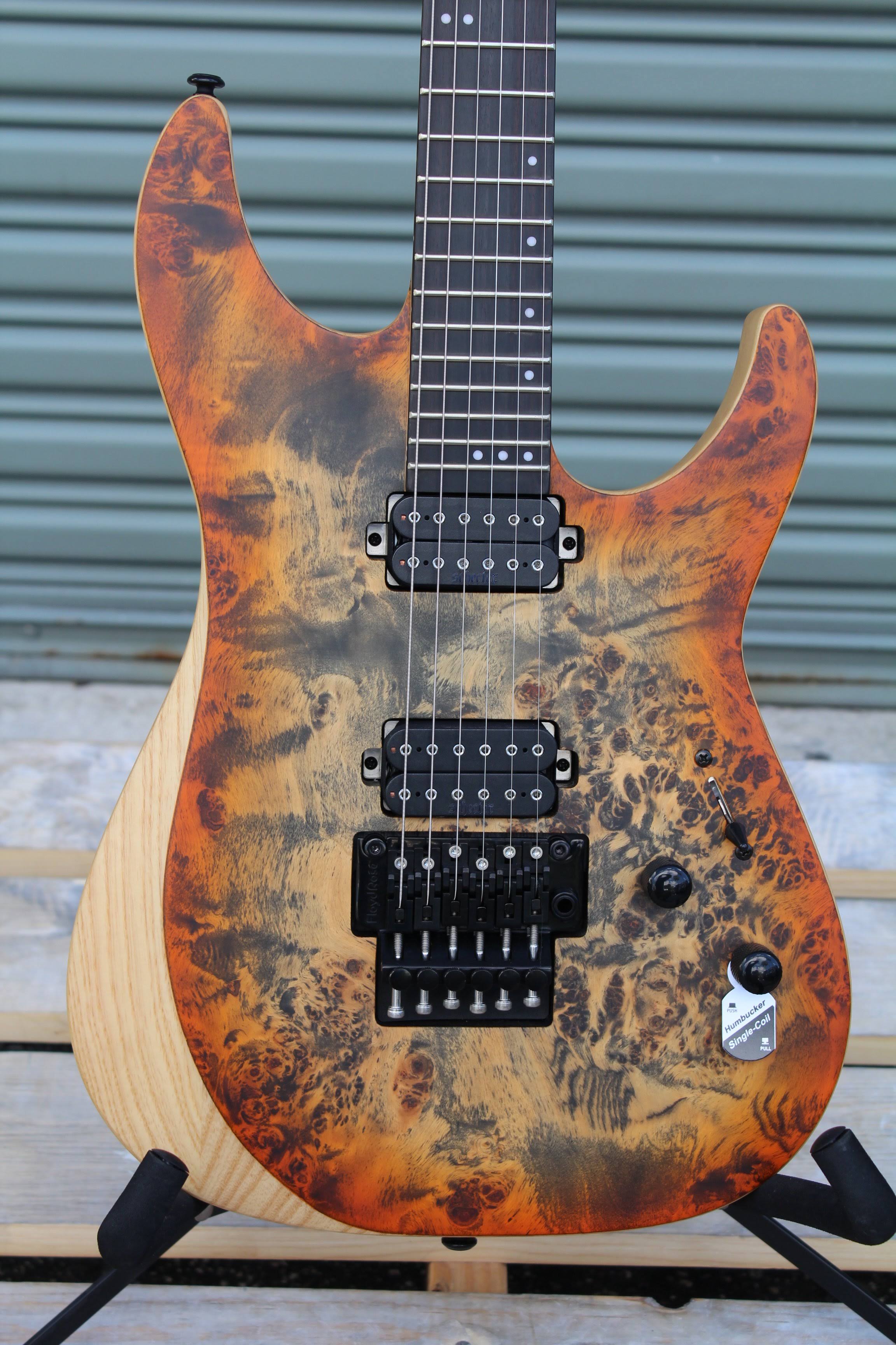 Satin Inferno Burst Electric Guitar V84433