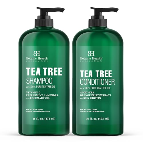 Tea Tree Shampoo And Conditioner Set, 16 Fl Oz Each G188