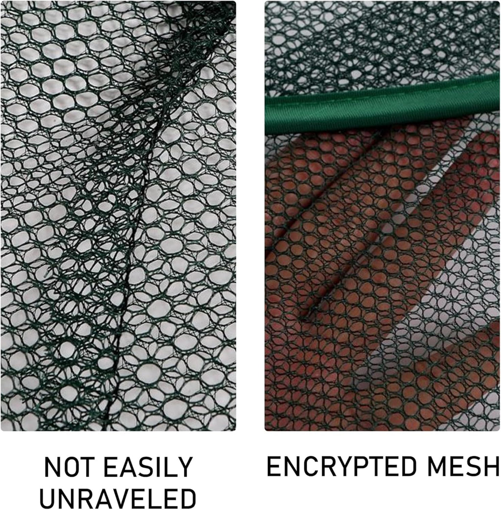 Drop Net Dia. 39in Foldable Portable Fishing Net B300360