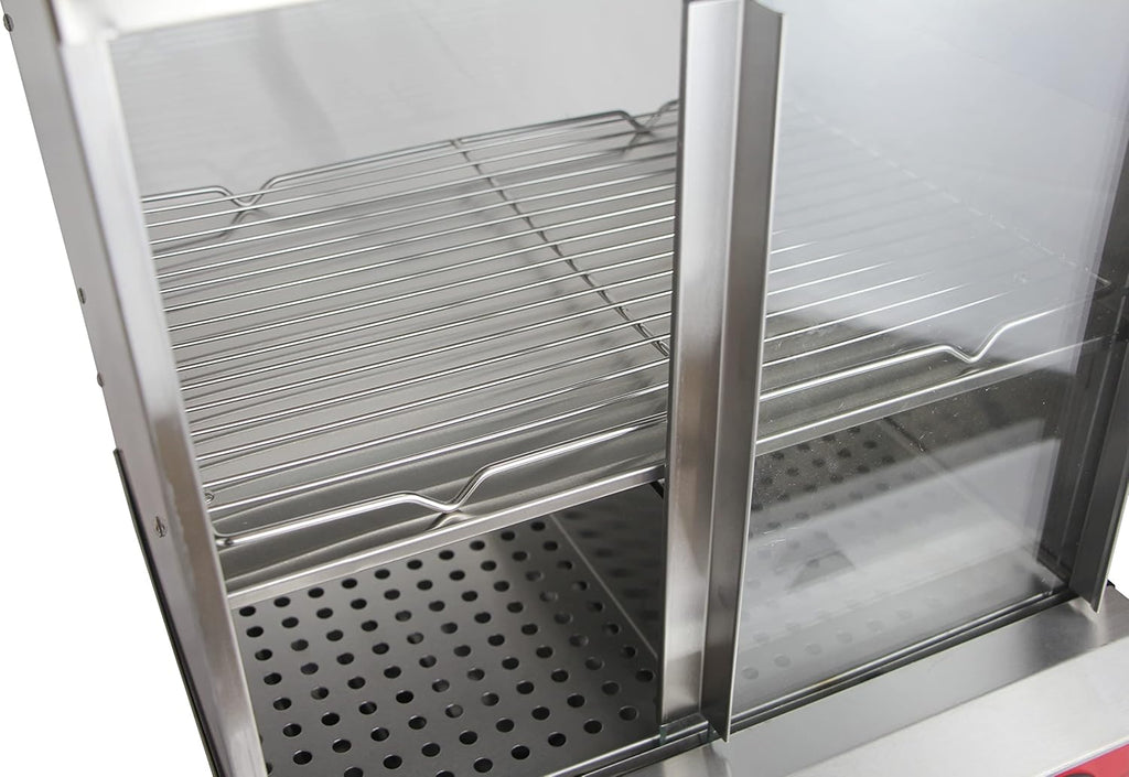 Commercial Hot Dog Steamer with Bun Warmer Machine N6186