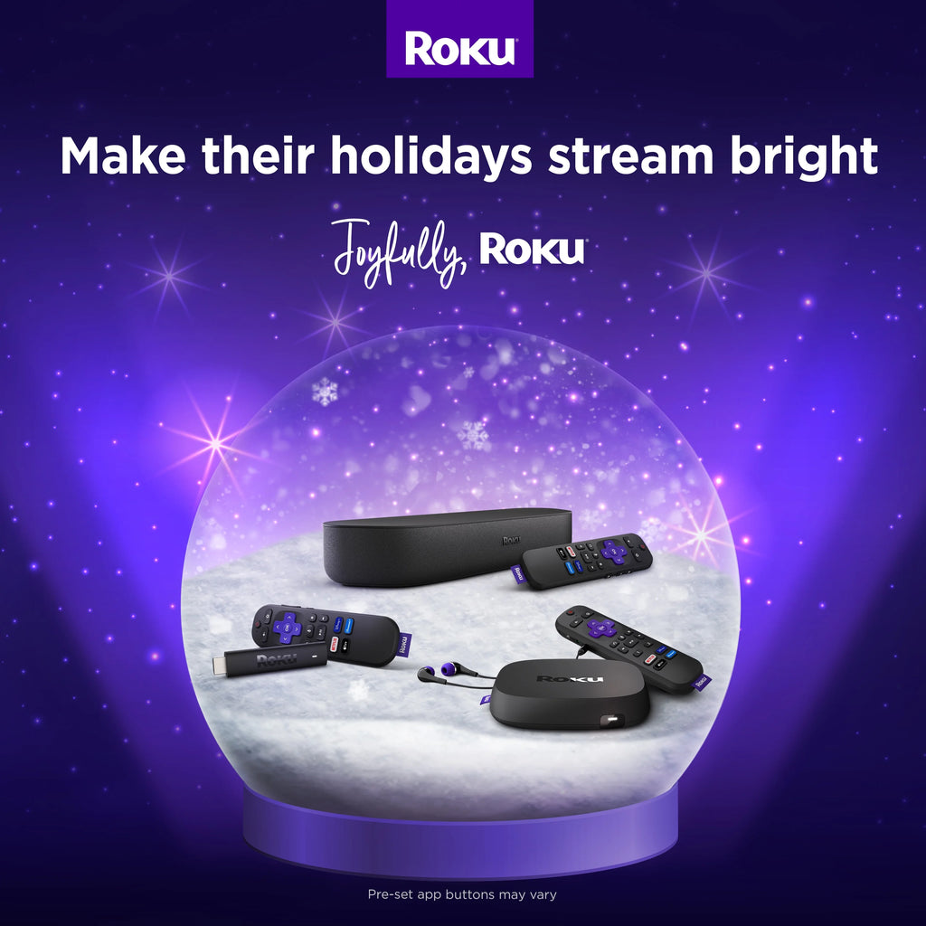 (2 pack) Roku Express 4K+ Streaming Player 4K/HD/HDR with Premium HDMI Cable Voice Remote W42660