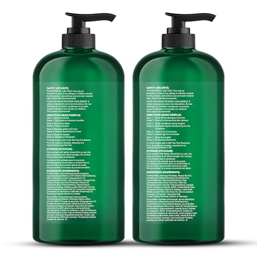 Tea Tree Shampoo And Conditioner Set, 16 Fl Oz Each G188