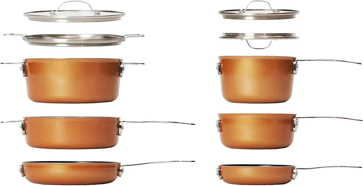 10 Piece Nonstick Ceramic Cookware Set W841