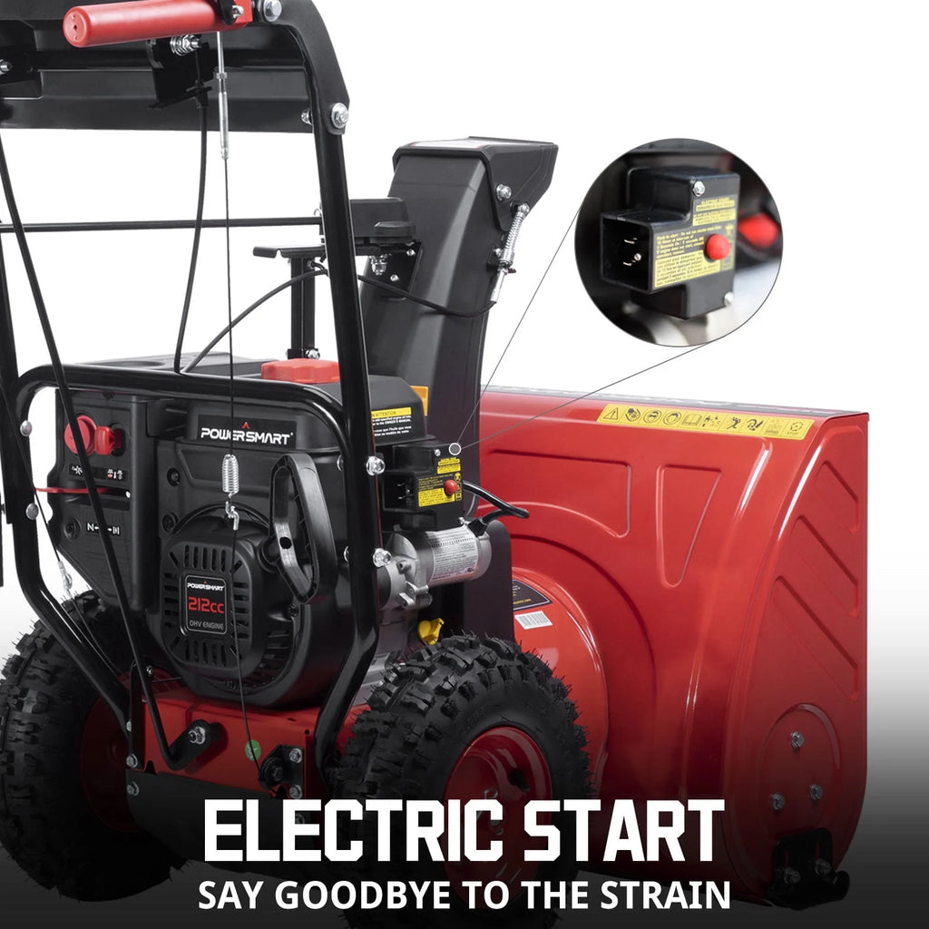 24 in. Two-Stage Electric Start Self-Propelled Gas Snow Blower G5567