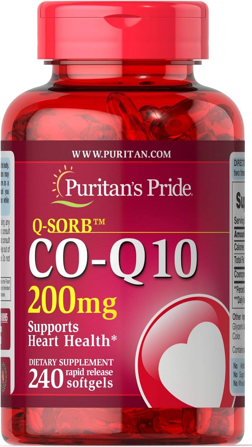 CoQ10 200 Mg, 240 Count D46755