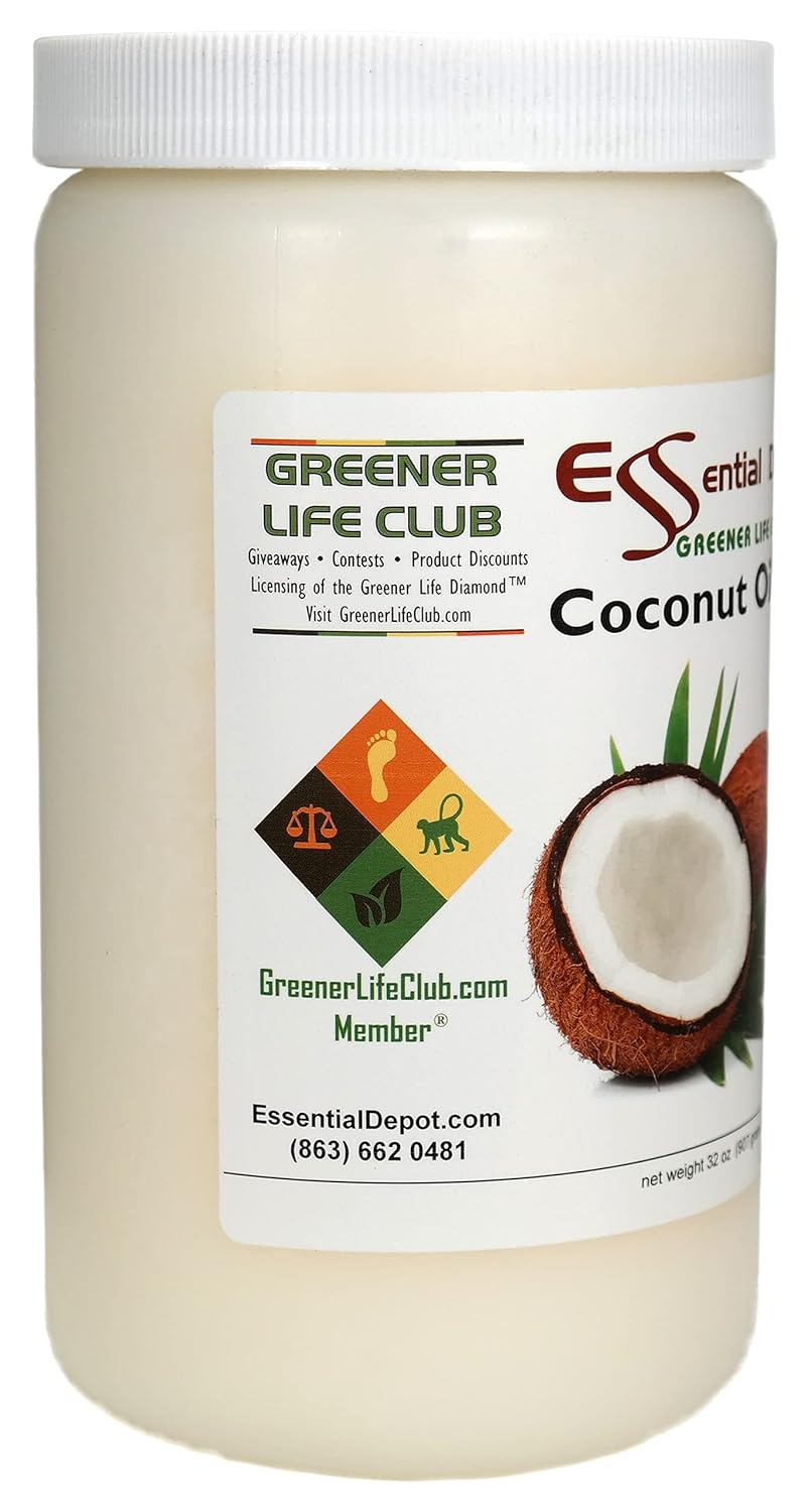 1 Quart 32 oz Food Grade Coconut Oil C282