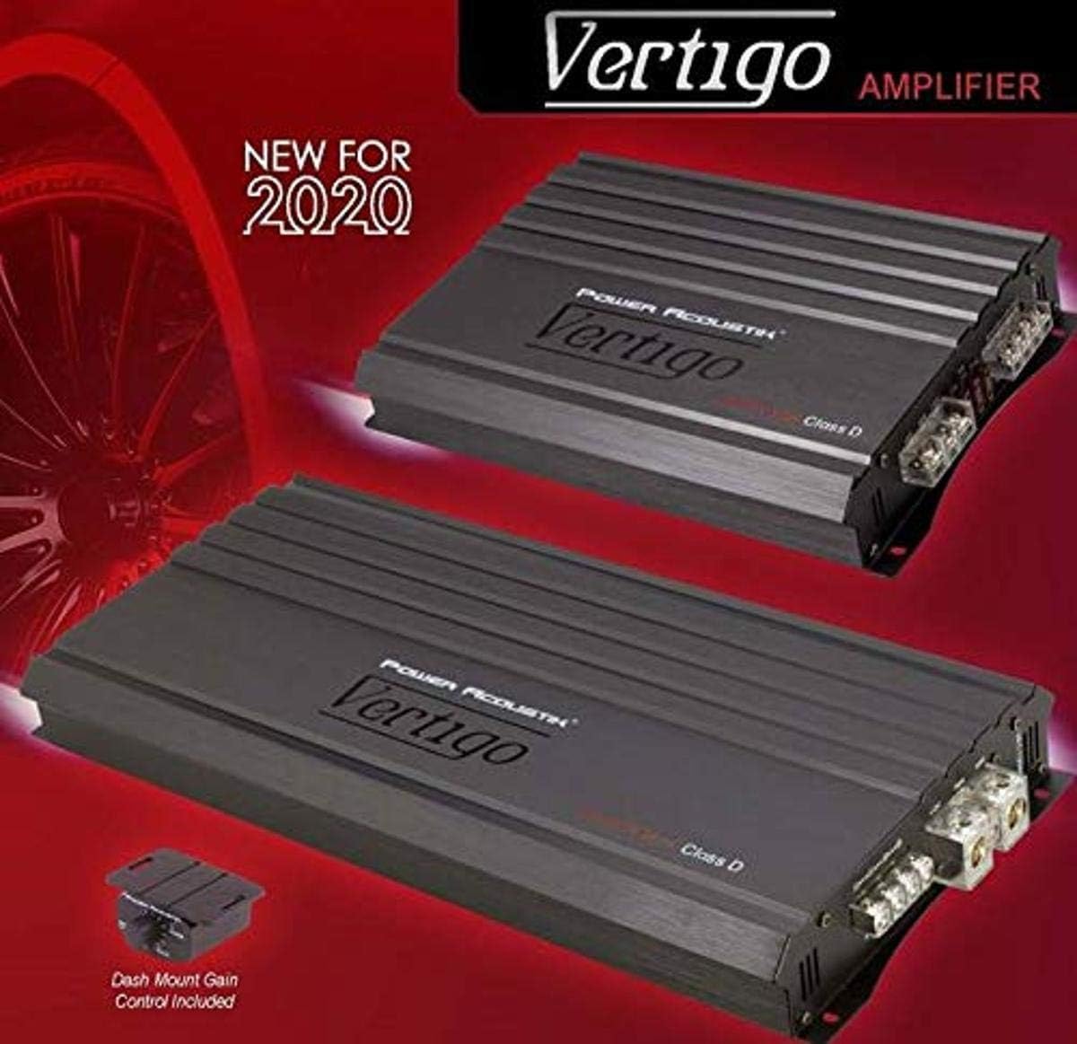 4 Channel Car Amplifier 1800 Watts Class A/B V7286
