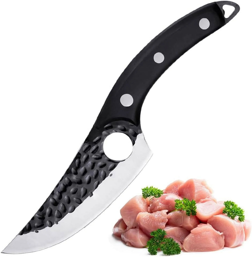 Black High Carbon Steel Boning Knife A8898