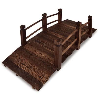 Wooden Garden Bridge Z8858