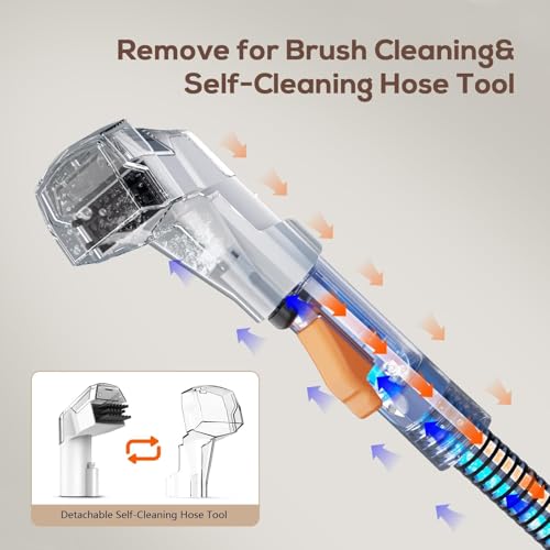 15Kpa Carpet & Upholstery Spot Cleaner with Dual Size Brush Head S891621