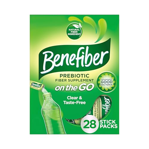 Unflavored Prebiotic Fiber Supplement Powder Stick Packs - 36 Sticks (Pack of 2) E168143