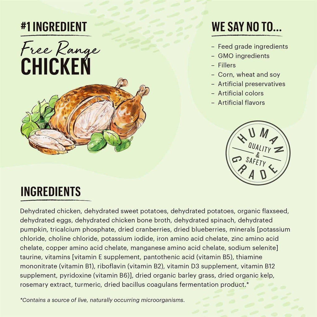 Chicken Grain-Free Dehydrated Cat Food J913