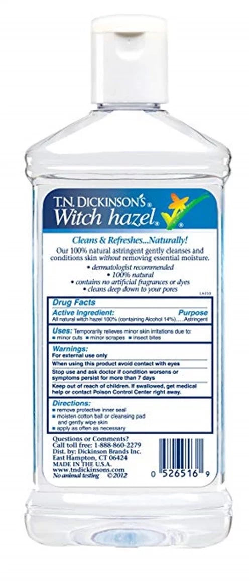 16 oz Witch Hazel Astringent (Pack of 4) V971962