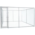 6 x 5 x 15 ft Chain Link Dog Kennel L920325