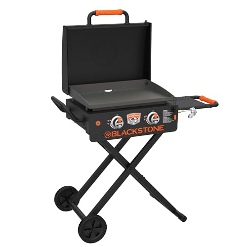 22” Stainless Steel Gas Griddle with Hood D901