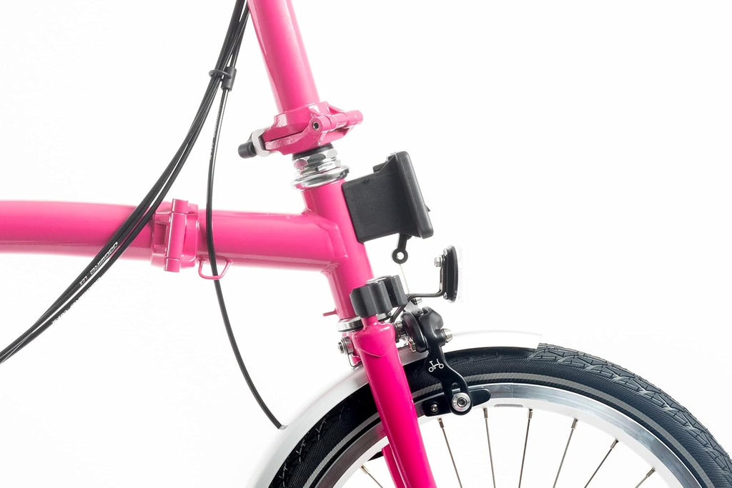 Hot Pink Folding Bike E892473