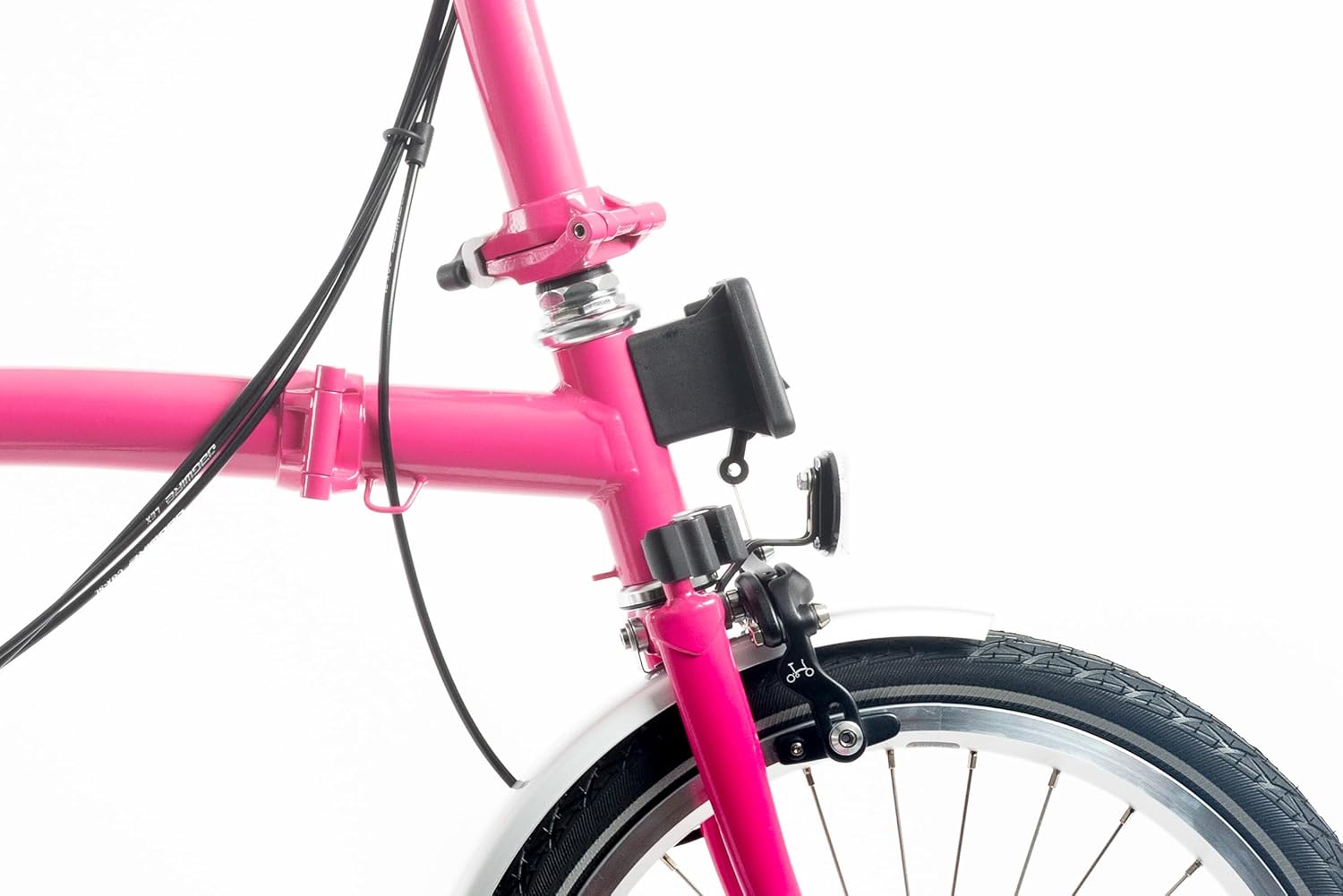Hot Pink Folding Bike E892473