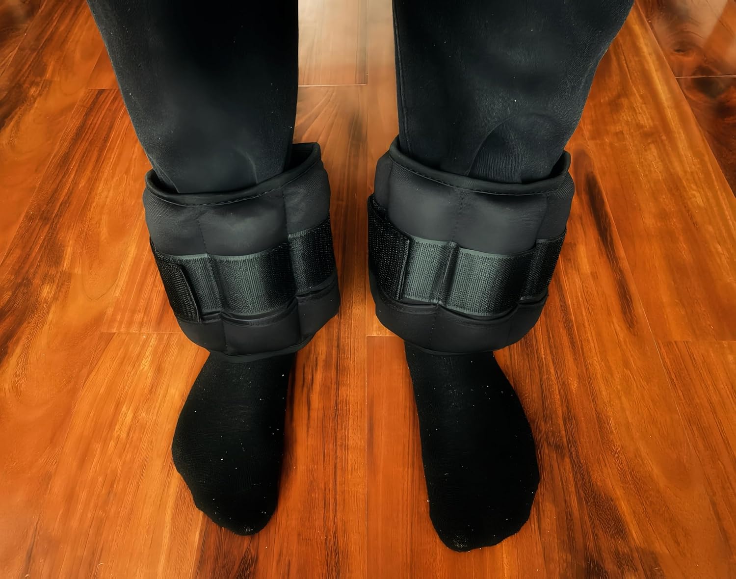 Adjustable Ankle Wrist Weights Set 10-pound Pair with Removable 1-5lbs Each F3696