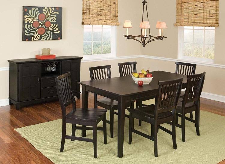 Brown Dining Buffet with Hutch K63500