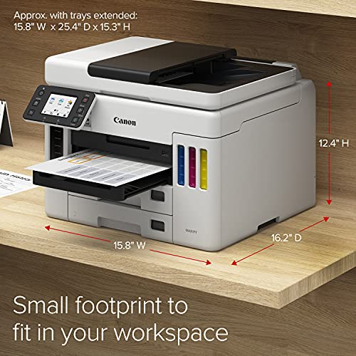 White All-in-One Printer with Print, Copy, Scan, Fax A414