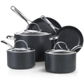8-Piece Nonstick Hard Anodized Cookware Set N660
