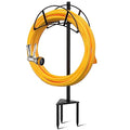 Black Metal Garden Hose Holder Stake S86650