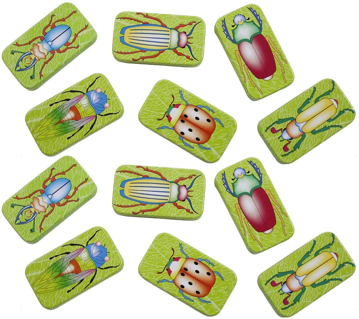 24 Bug Metal Noise Maker Clicker Toy (2 Dozen) K742
