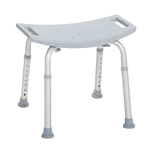 4 Wheel Steel Rollator Walker with Seat, Blue & Raised Toilet Seat with Removable Padded Arms S56492