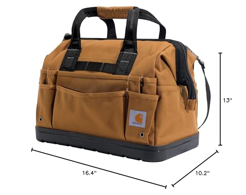18-Inch Water-Resistant Tool Storage Bag with Molded Base M599