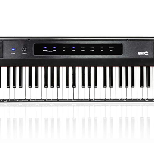 88 Key Digital Piano Keyboard with Full Size Semi-Weighted Keys F415