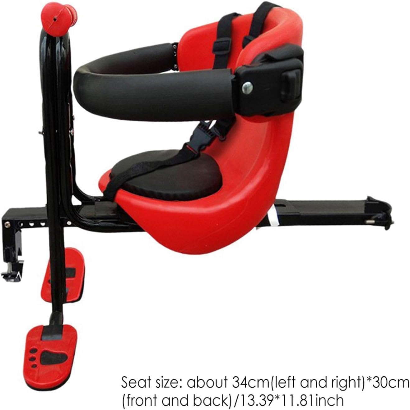 Front Mounted Child Bike Seat with Pedals Q96252