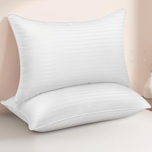 King Size Bed Pillows Set of 2 Cooling Microfiber Pillows P1958