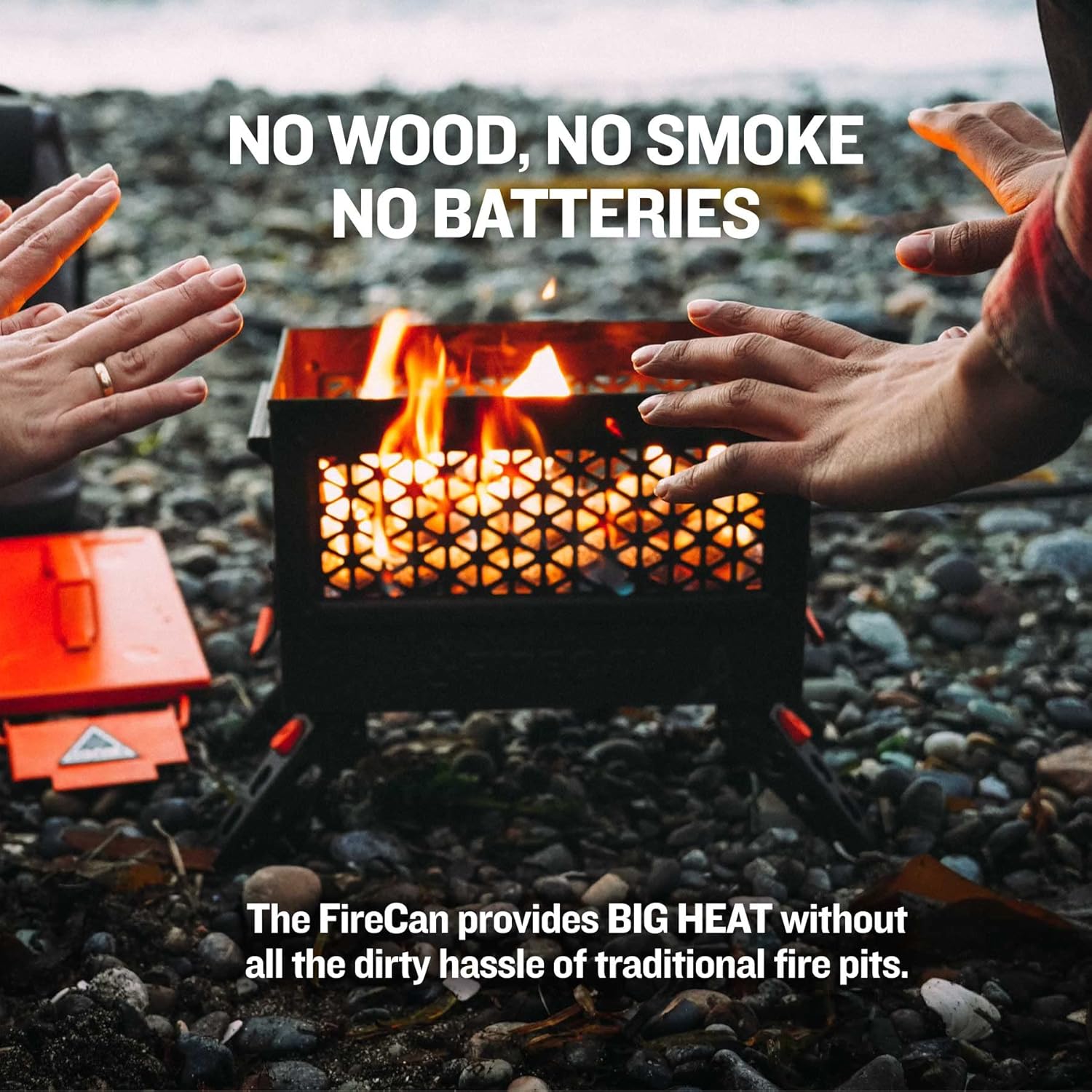 Portable Propane Fire Pit with Hose and Adjustable Regulator B343487