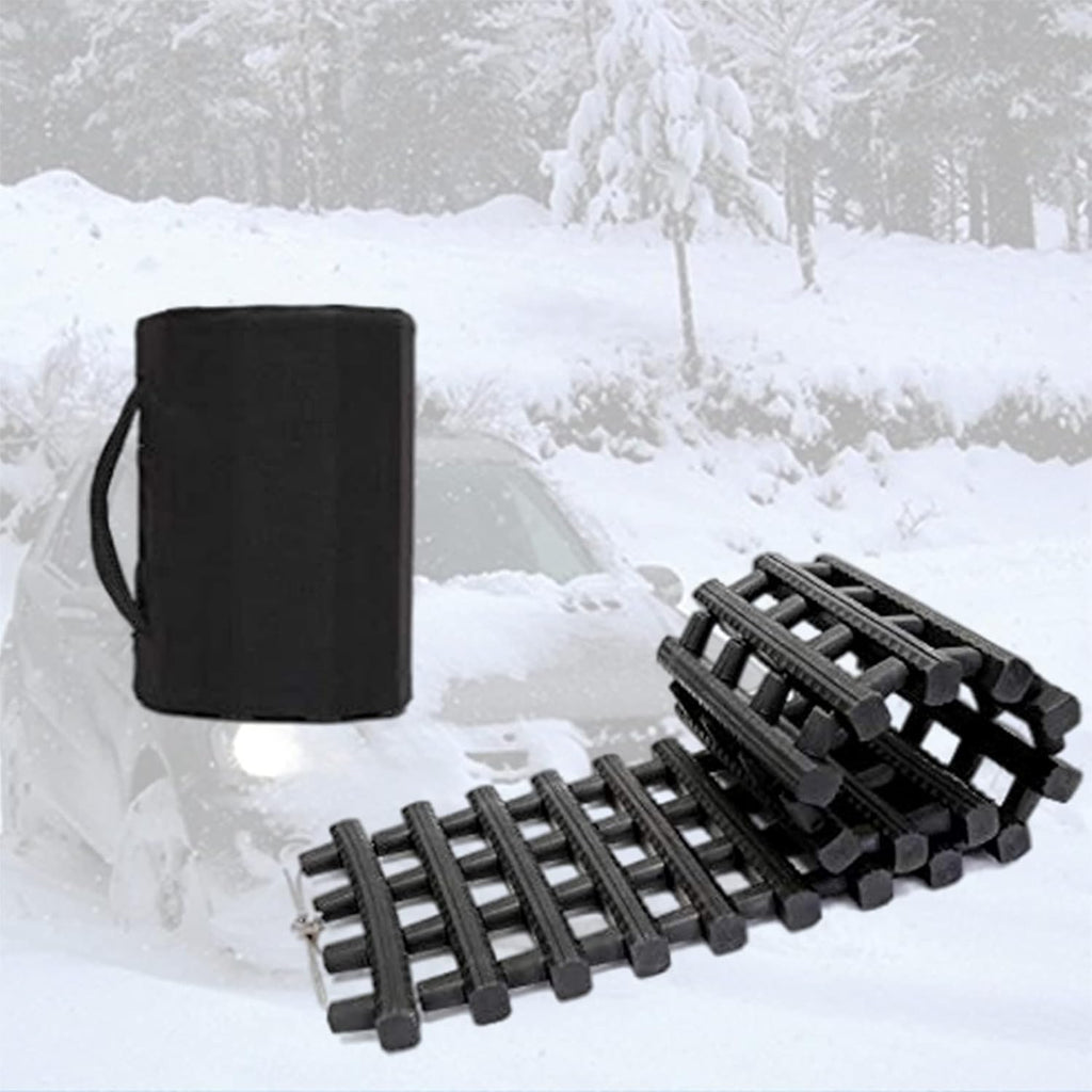 33-Inch Black Portable Tire Traction Mats K694395