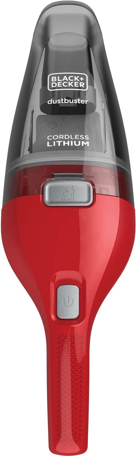 Red Cordless Handheld Vacuum O567