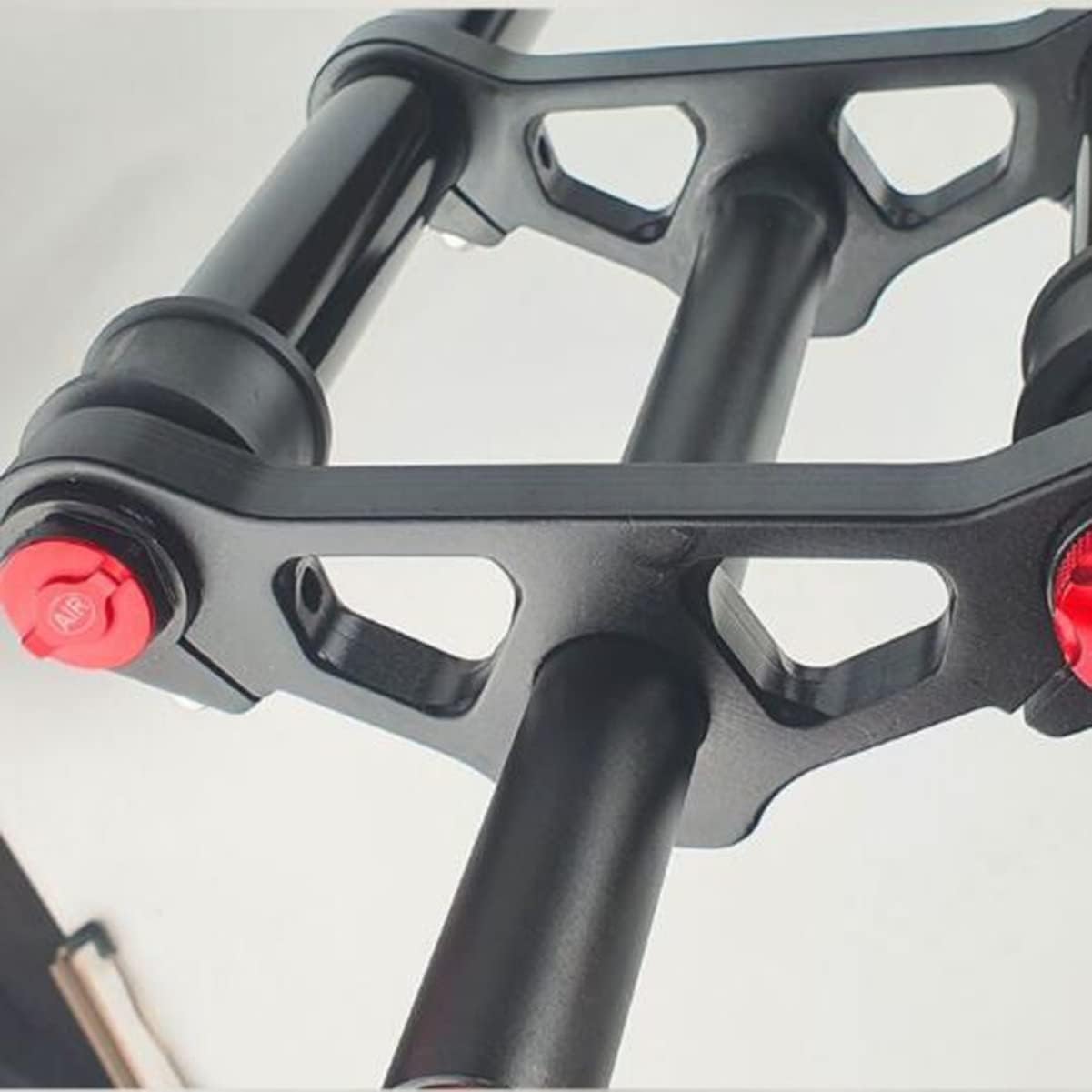 26 Inch 4.0" Tire Fat Bikes Fork Straight Double Shoulder Disc Brake Adjustable Rebound B738209