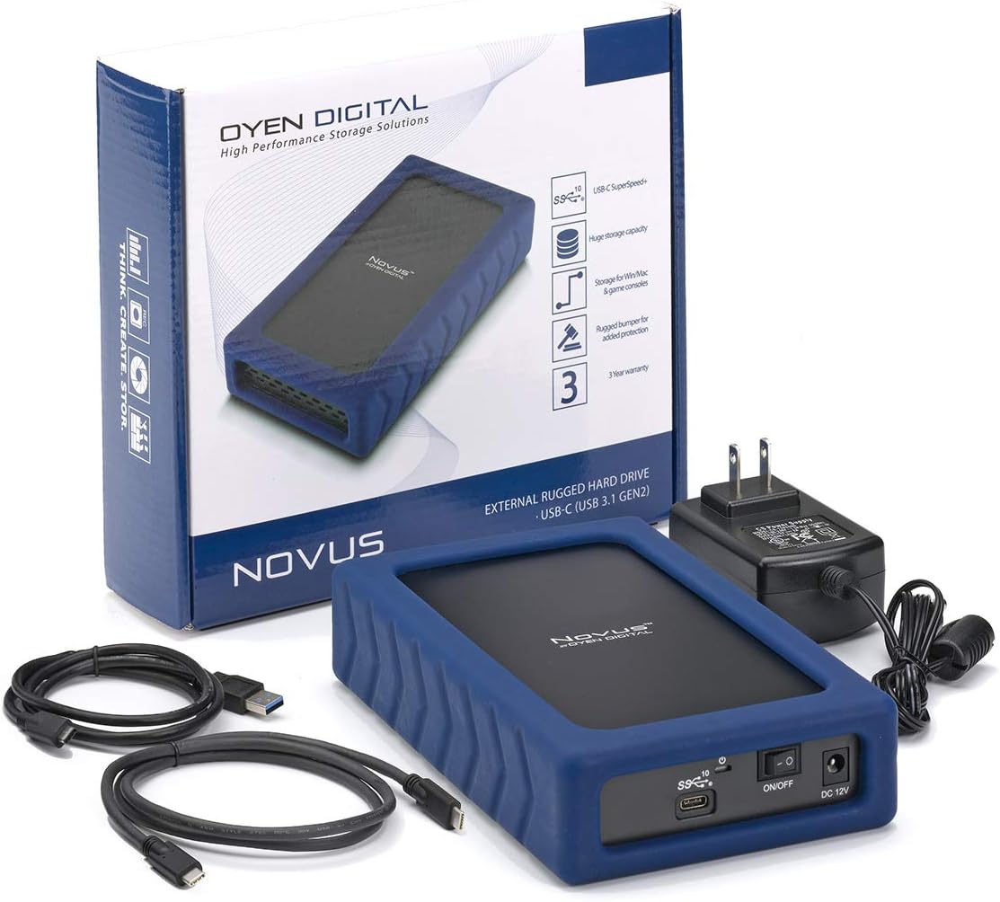 20TB External USB-C 7200RPM Hard Drive I28377