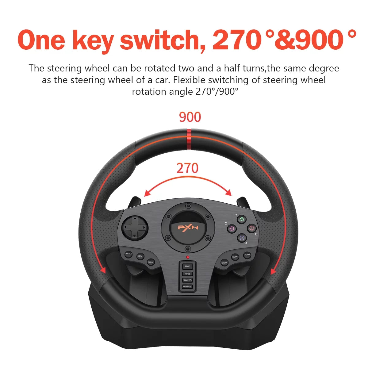 PC Gaming Racing Wheel Y613