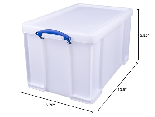 Plastic Storage Box 64 Litre White U13423