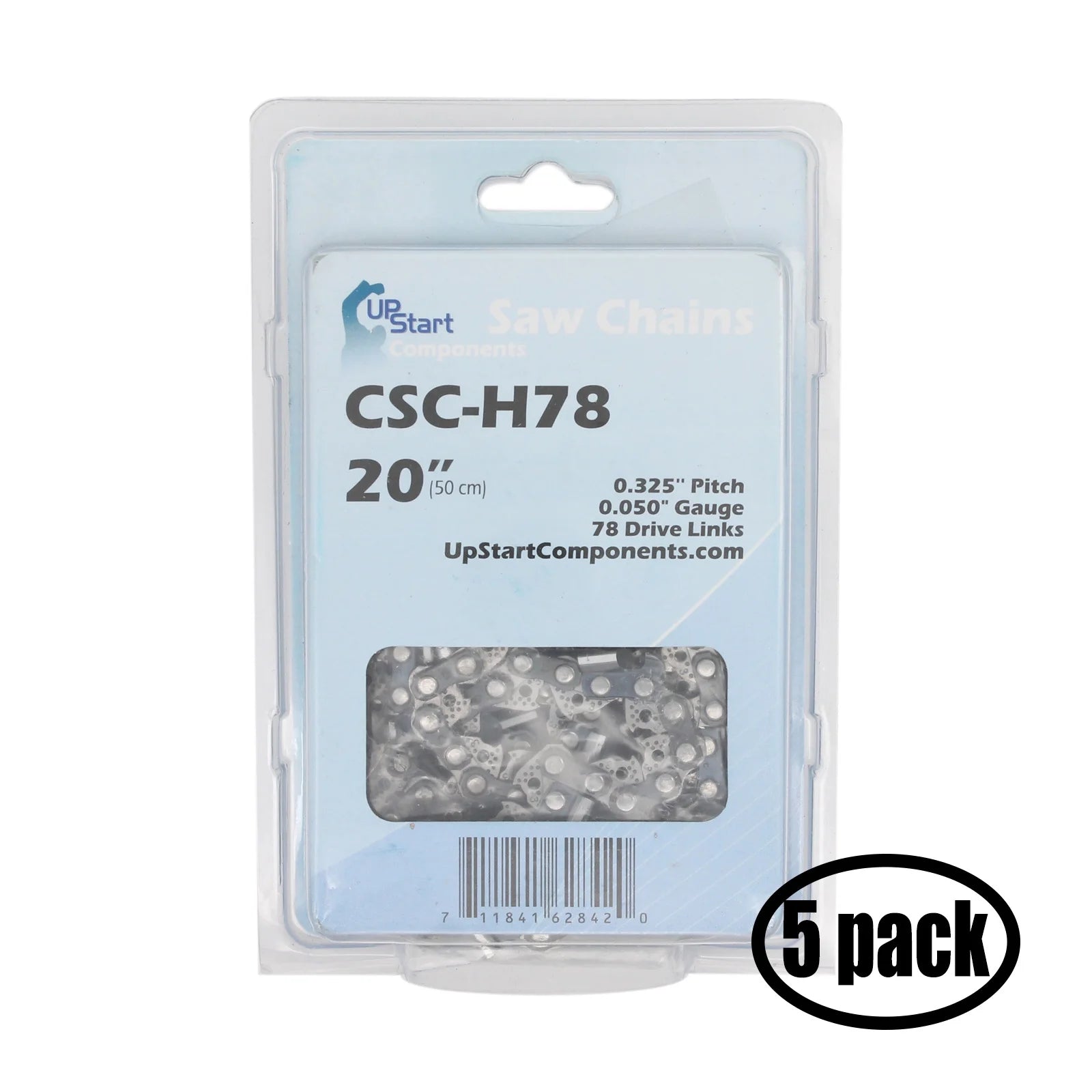 5 Pack 20-Inch Chainsaw Chain T52310