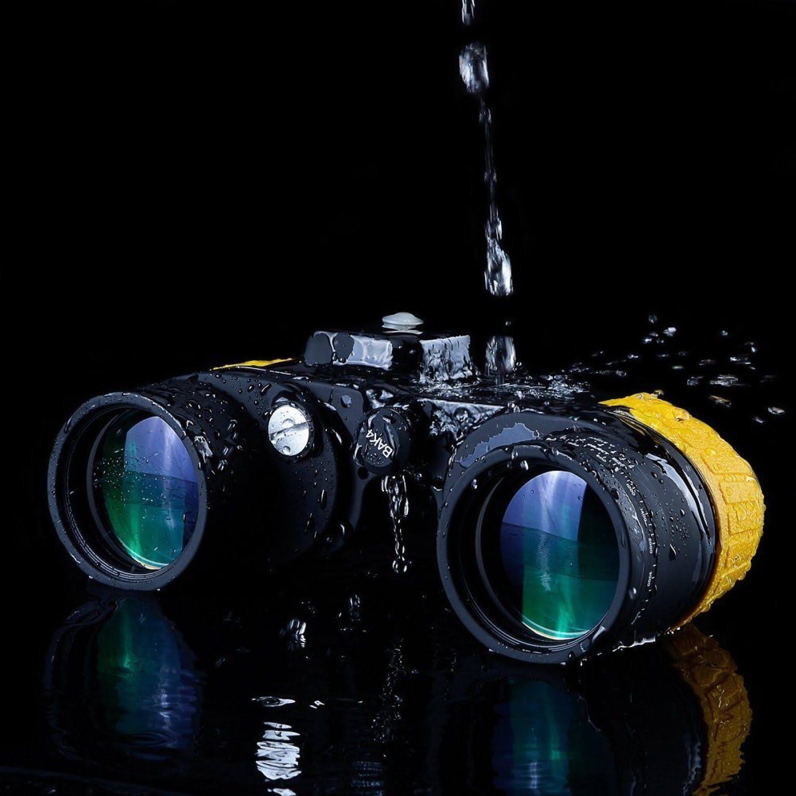 7x50 Waterproof Fogproof Binoculars with Compass Q6261