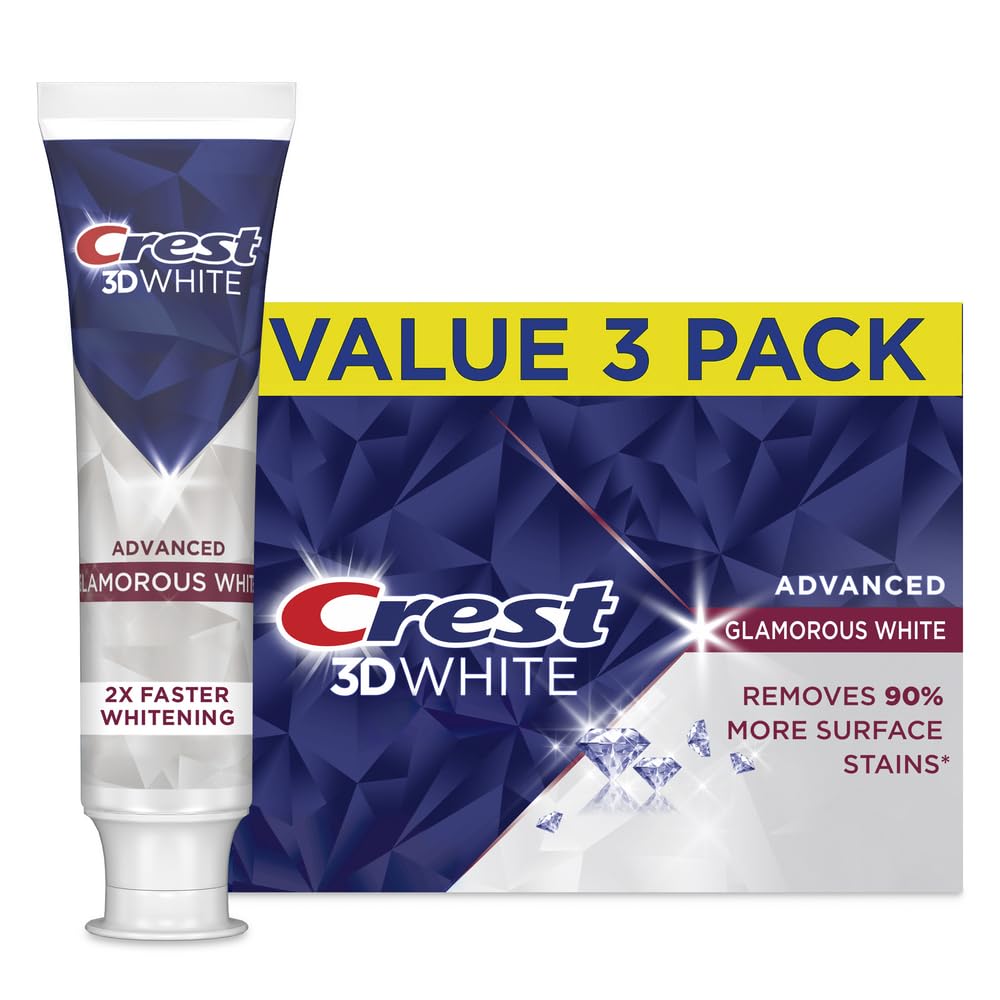 3.3 oz Pack of 3 Teeth Whitening Toothpaste D3050