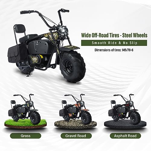 Green Electric Mini Bike with 36V Battery 1000W Motor T156886