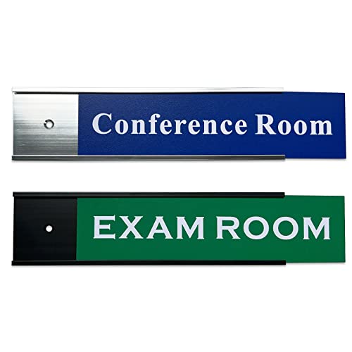 Custom Aluminum Desk Name Plate with Laser Engraved Text X497