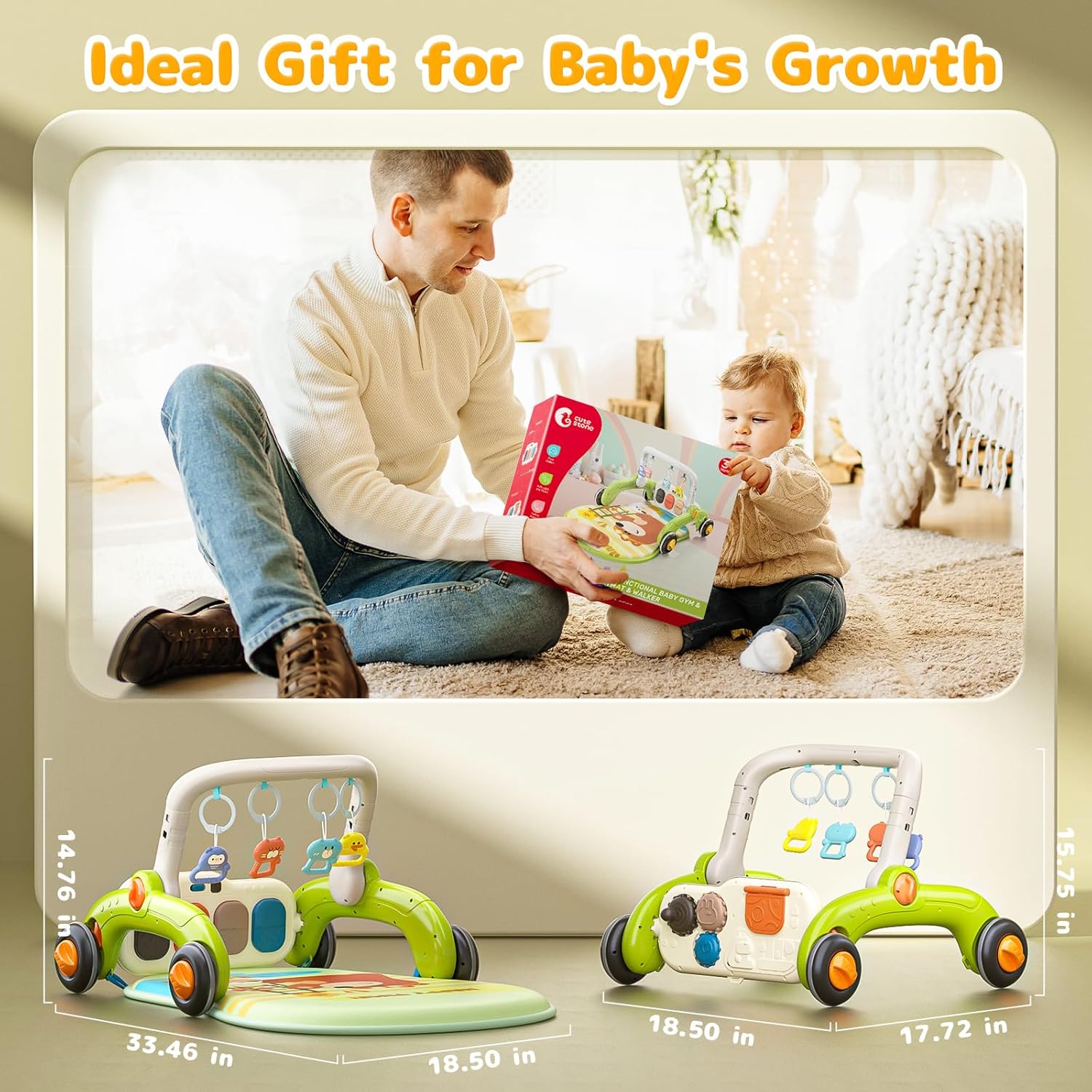 Baby Gym Play Mat with Piano S763