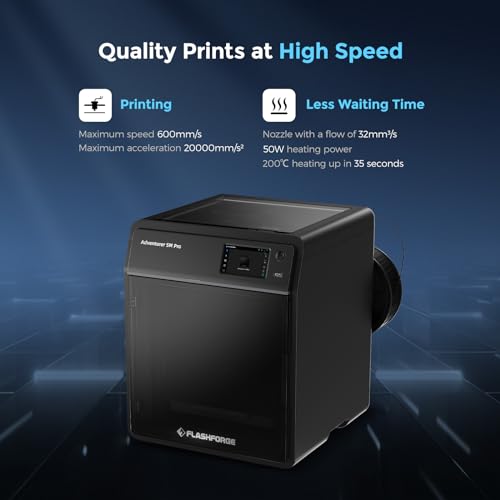 FDM 3D Printer, 600mm/s High Speed, Print Size 220×220×220mm H62423
