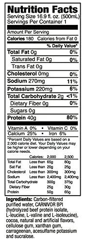 Chocolate Ready to Drink Protein, 16.9 Ounce, 12 Count C610000