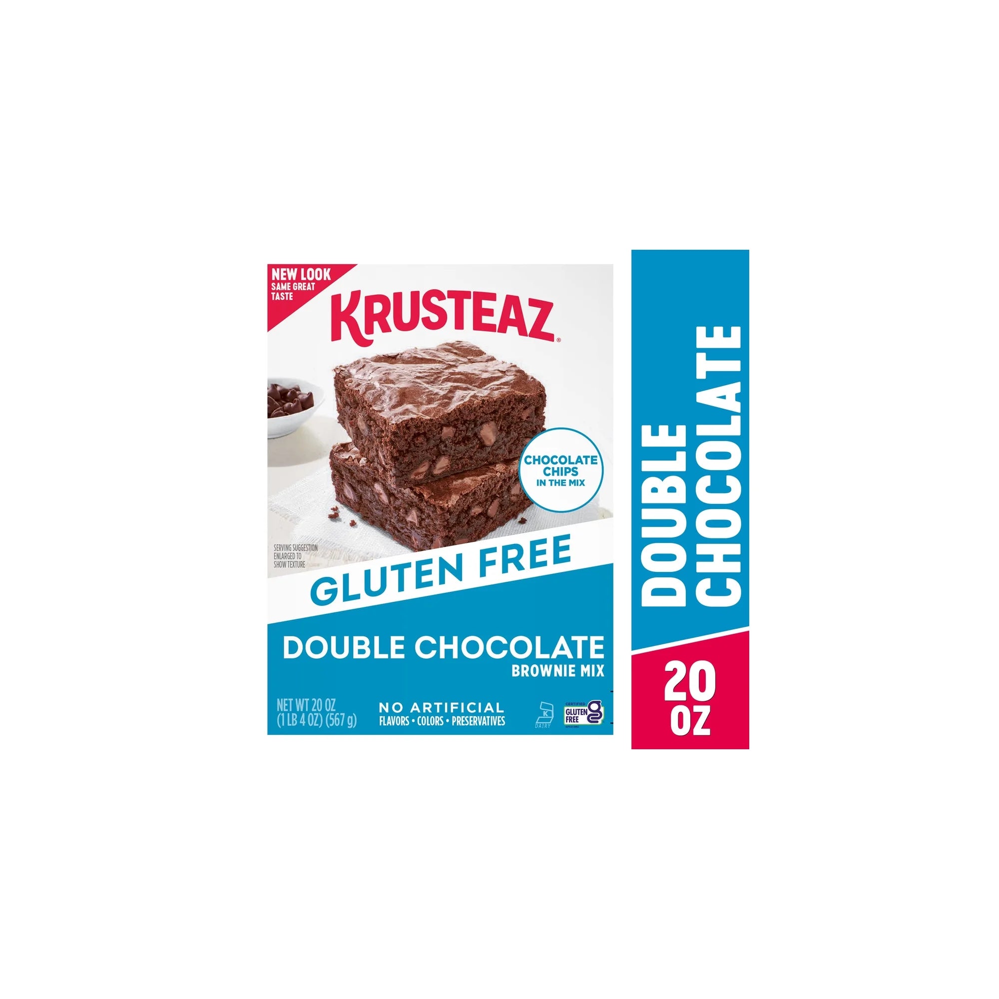 Gluten Free Double Chocolate Brownie Mix 20 Oz Box (Pack of 3) L29674