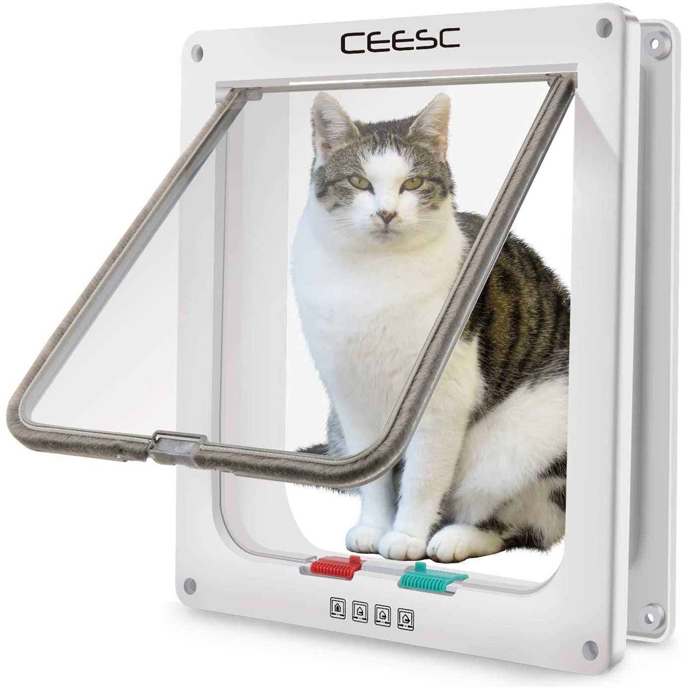 Extra Large Cat Door 4 Way Locking P102